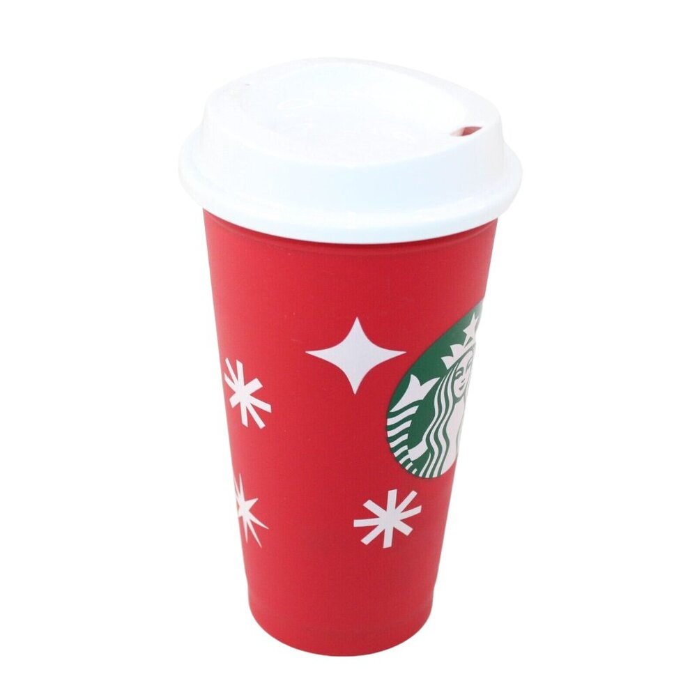 Brand New Red Cup Day 2022 Starbucks 25 Years of Holiday Tumbler 16 oz Reusable - Picture 2 of 9